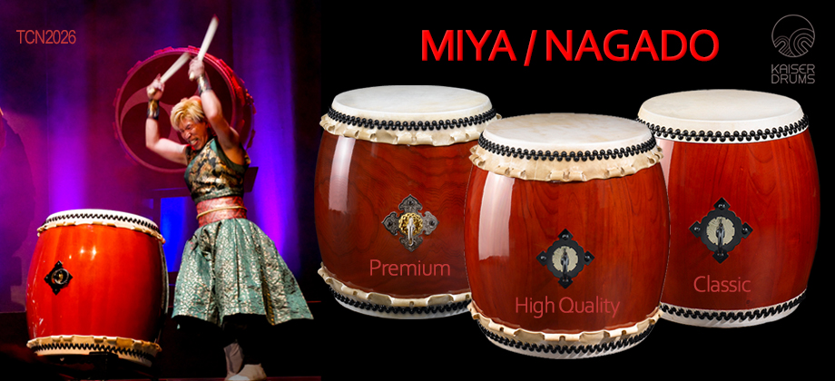 KAISER DRUMS Miya/Nagado drums