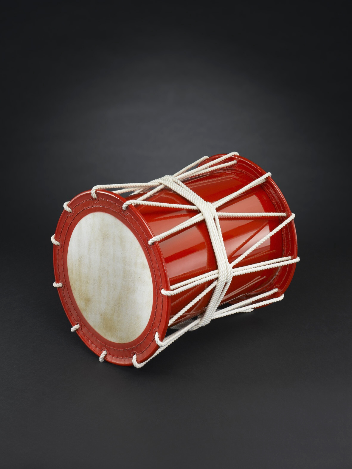 Katsugi-Daiko in shiny-red 45cm (595) 