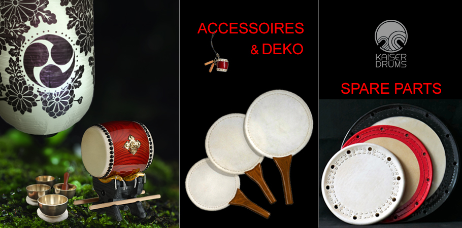 KAISER DRUMS Taiko Accessoires / Taiko Zubeh�r