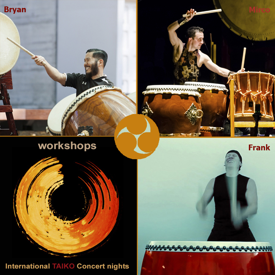 taiko Workshops during the International TAIKO Concert nights in Düsseldorf